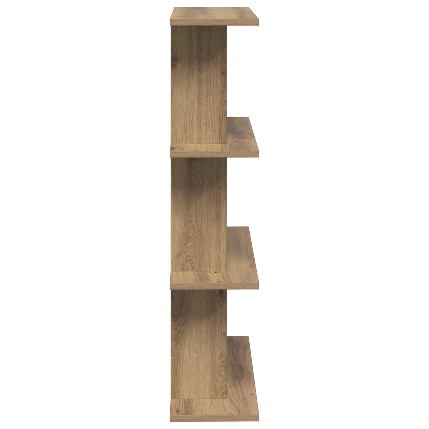 Vegghylle Veggmontert Brun 56 x 20 x 90 cm Konstruert tre