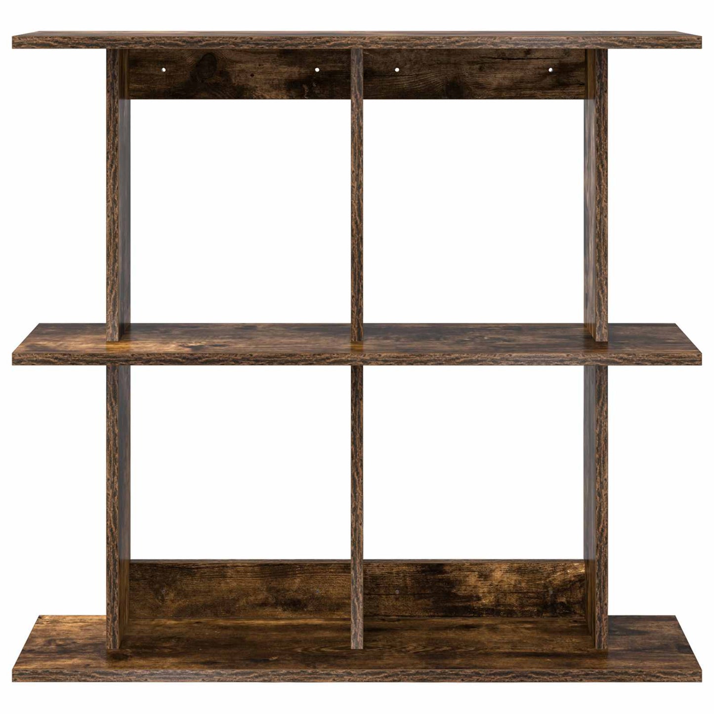 Vegghylle Veggmontert Brun 80 x 20 x 75 cm Konstruert tre
