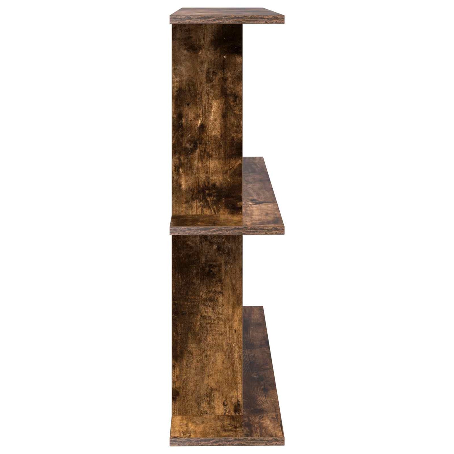 Vegghylle Veggmontert Brun 80 x 20 x 75 cm Konstruert tre