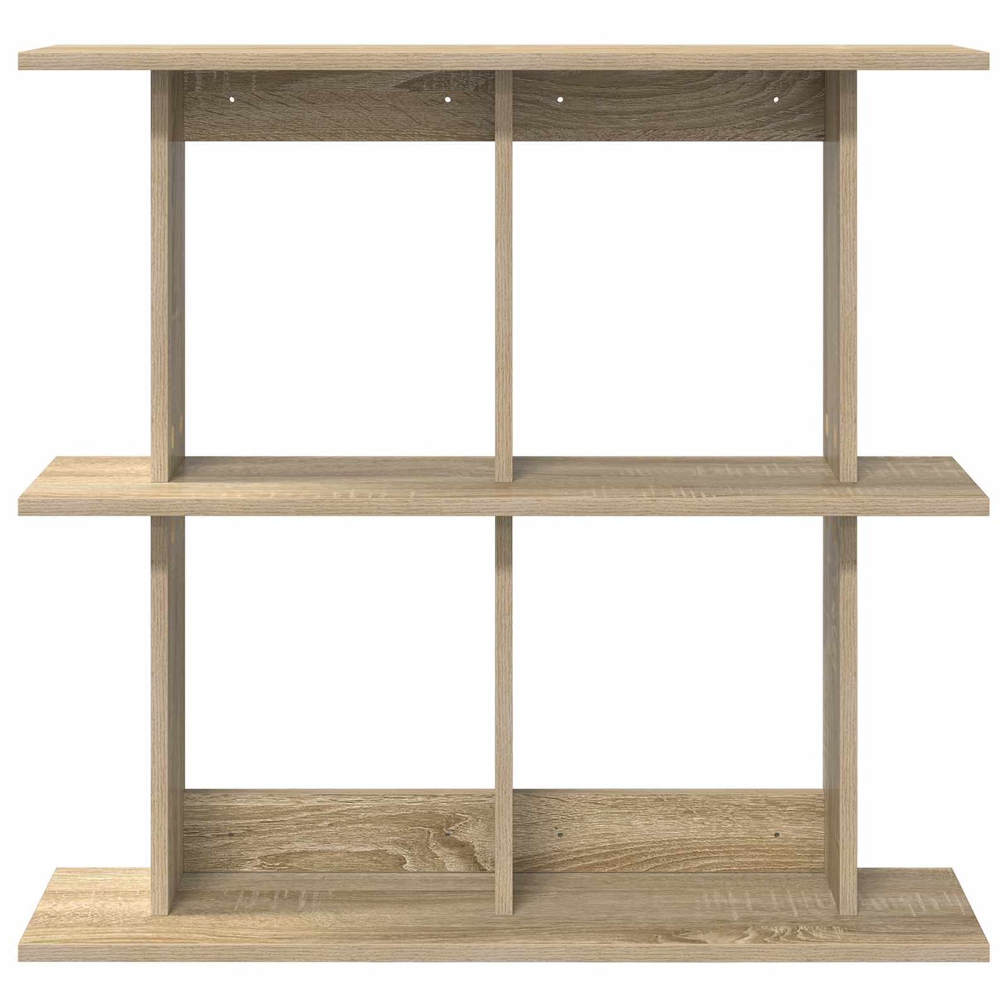Vegghylle Veggmontert Brun 100 x 20 x 75 cm Konstruert tre