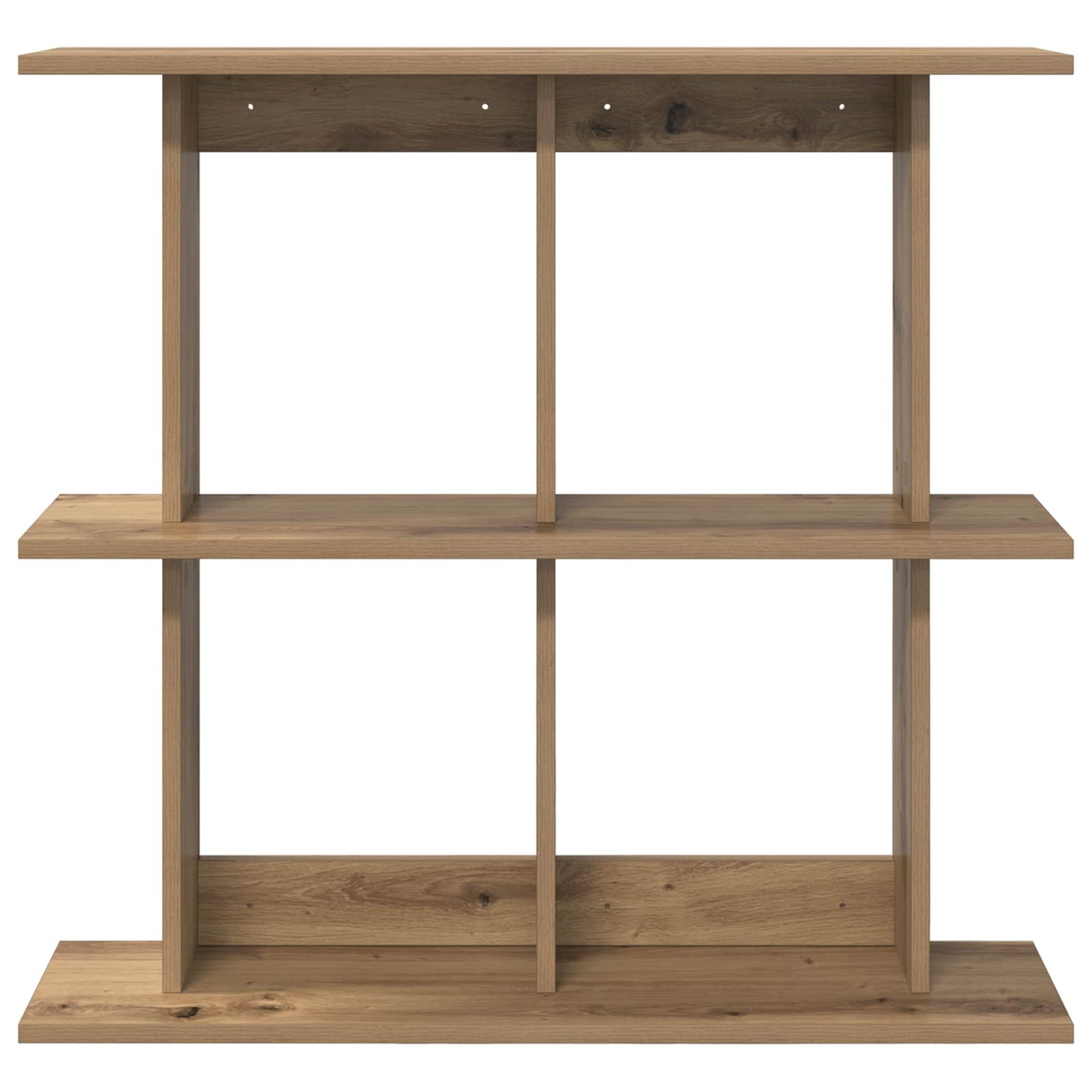 Vegghylle Veggmontert Brun 100 x 20 x 75 cm Konstruert tre