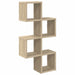 Vegghylle Veggmontert Brun 39 x 15 x 76 cm Konstruert tre