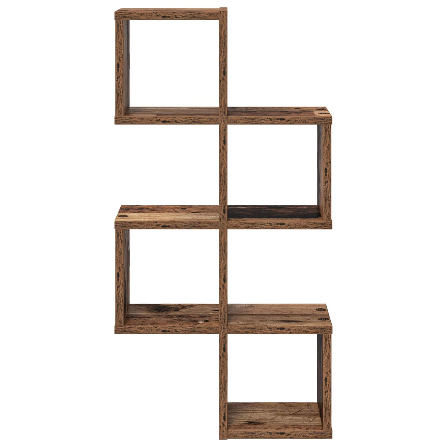 Vegghylle Veggmontert Brun 39 x 15 x 76 cm Konstruert tre
