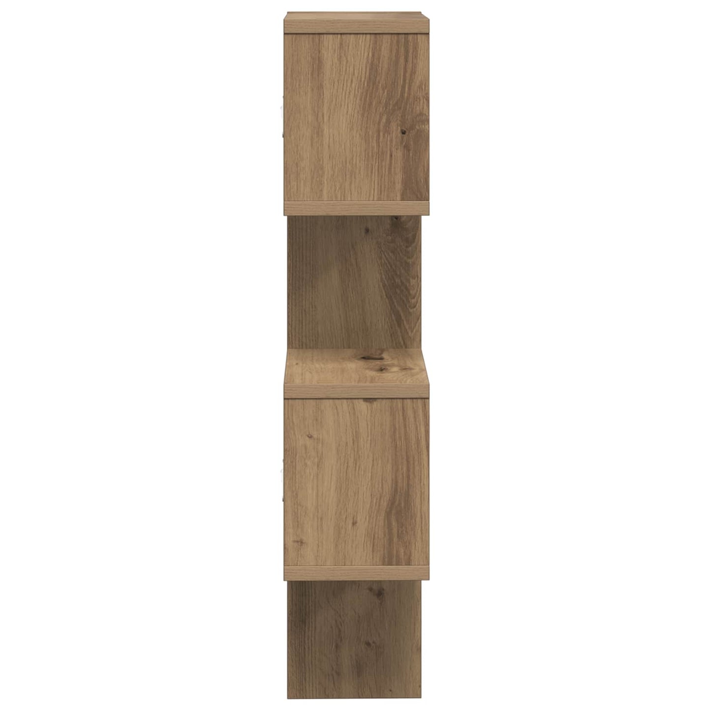 Vegghylle Veggmontert Brun 39 x 15 x 76 cm Konstruert tre