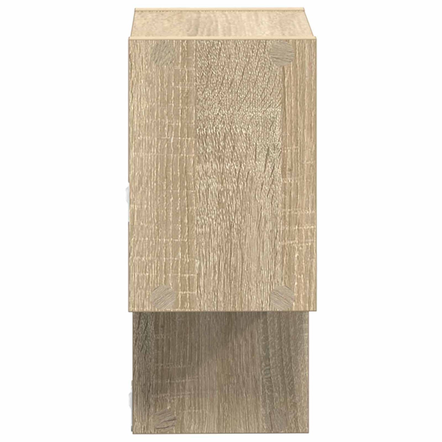 Vegghylle Veggmontert Brun 55 x 15 x 35 cm Konstruert tre