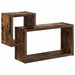 Vegghylle Veggmontert Brun 55 x 15 x 35 cm Konstruert tre