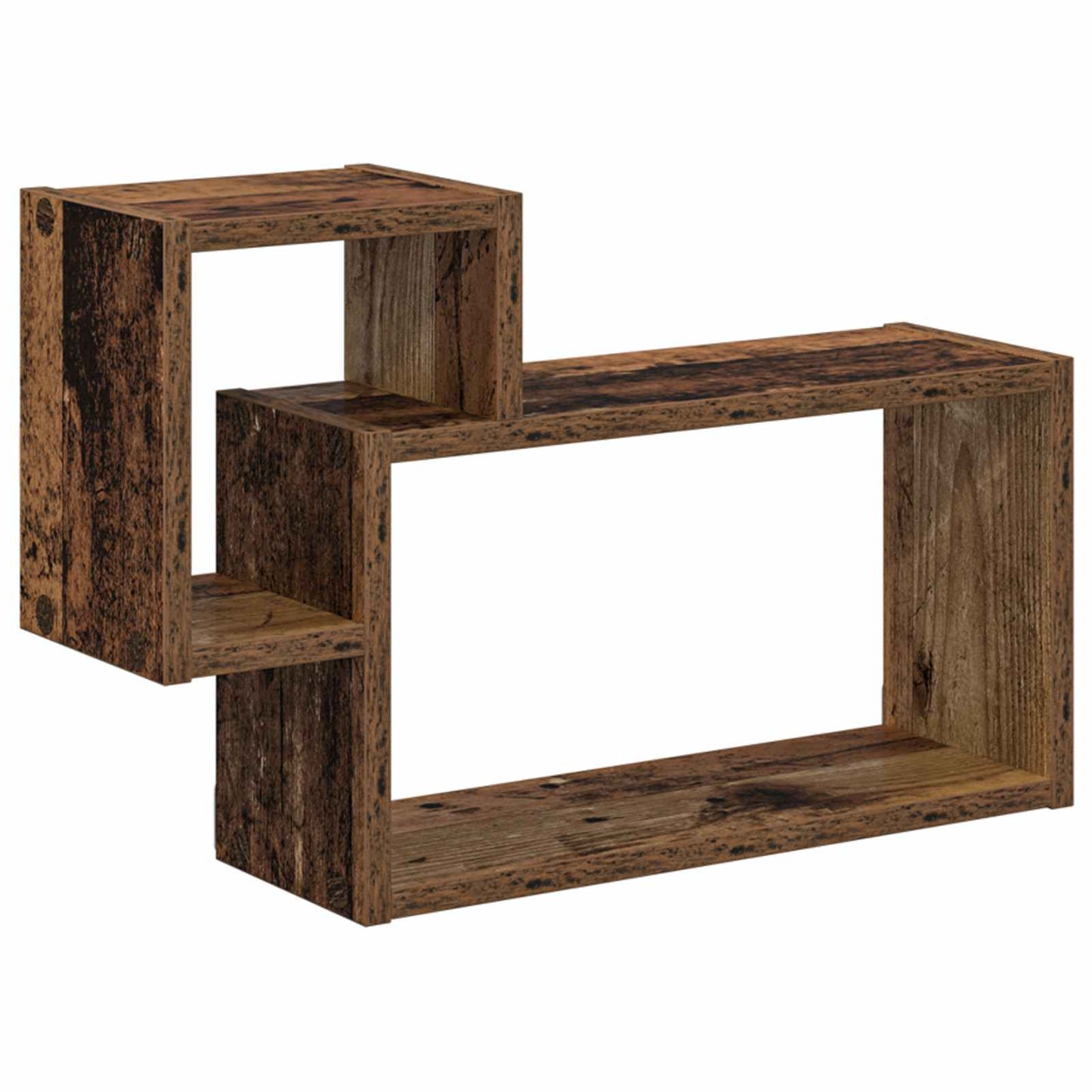 Vegghylle Veggmontert Brun 55 x 15 x 35 cm Konstruert tre