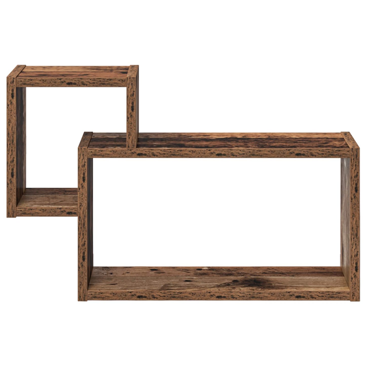 Vegghylle Veggmontert Brun 55 x 15 x 35 cm Konstruert tre