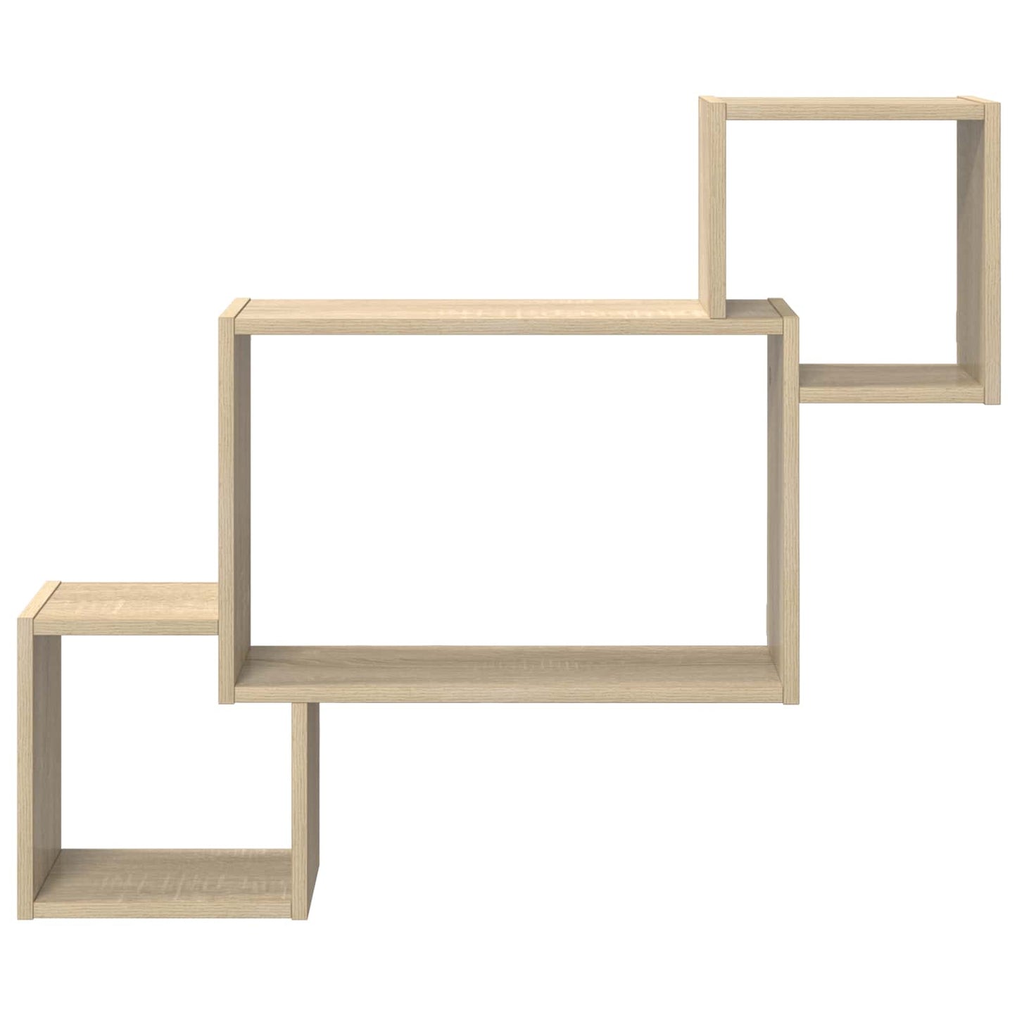 Vegghylle Veggmontert Brun 91,5 x 15 x 76 cm Konstruert tre