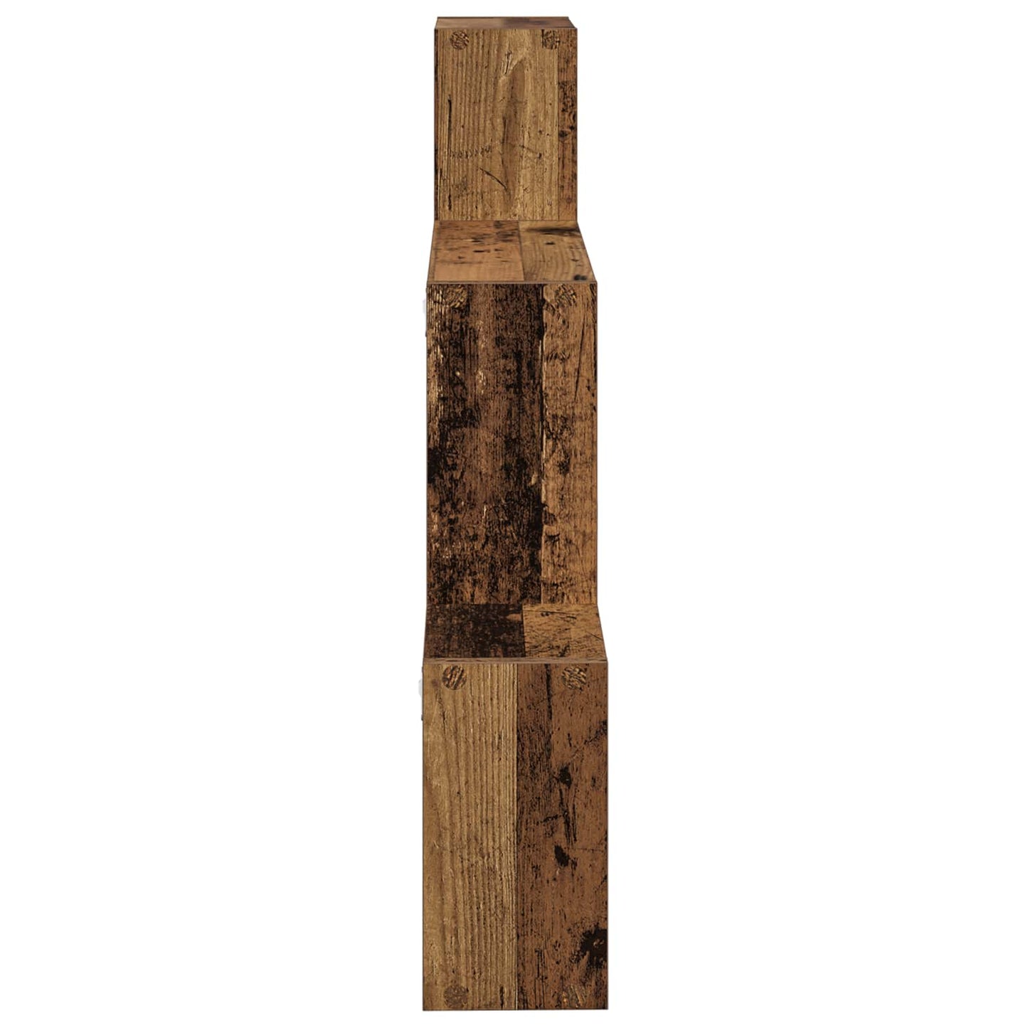 Vegghylle Veggmontert Brun 91,5 x 15 x 76 cm Konstruert tre