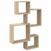 Veggcube hyller Veggmontert Brun 64 x 13,5 x 91,5 cm