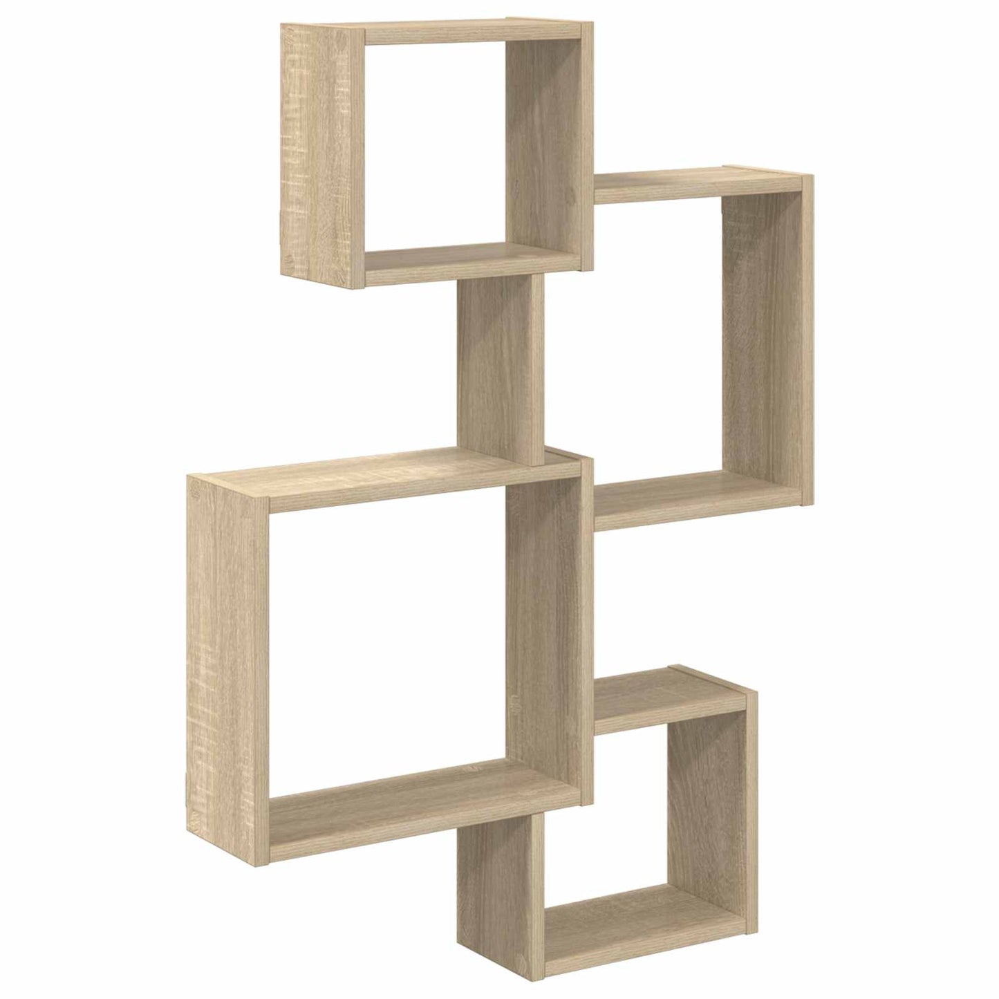 Veggcube hyller Veggmontert Brun 64 x 13,5 x 91,5 cm