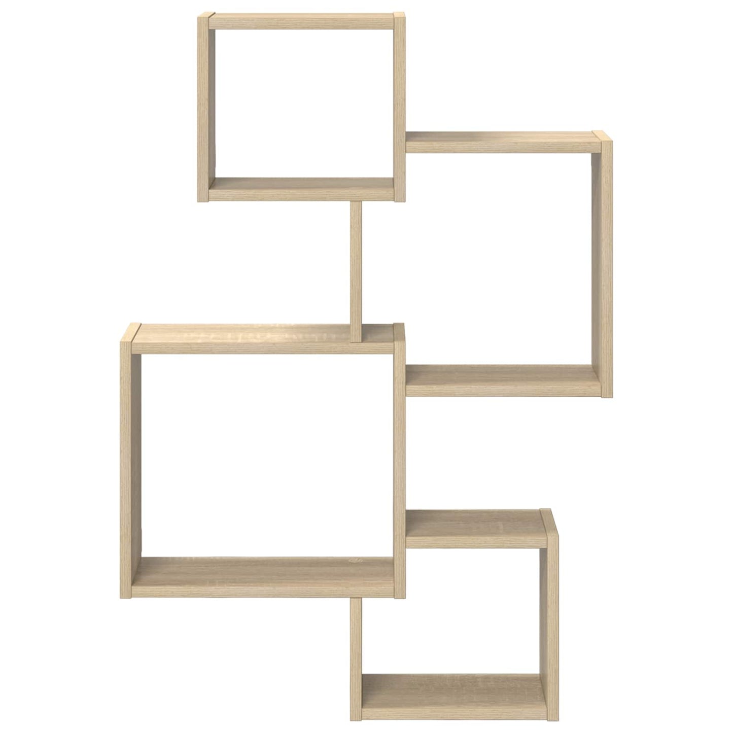 Veggcube hyller Veggmontert Brun 64 x 13,5 x 91,5 cm