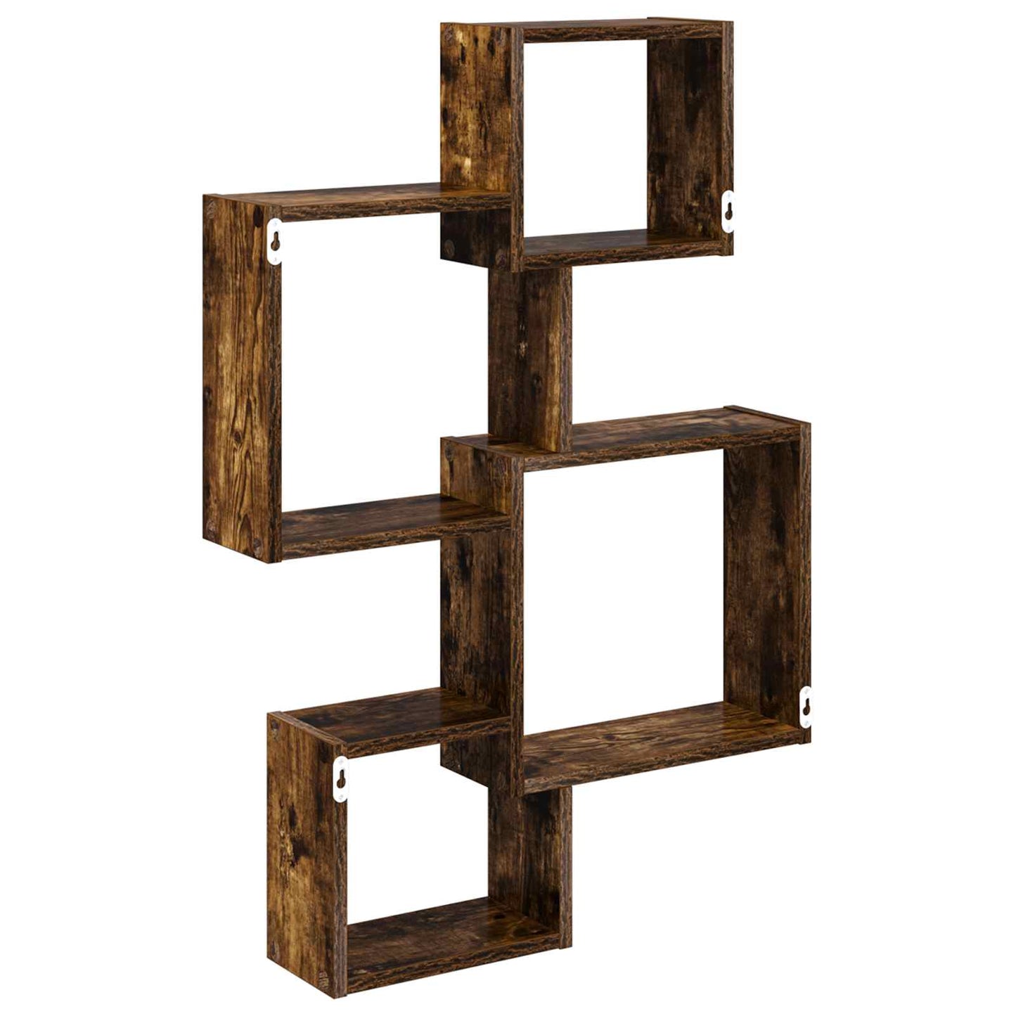 Veggcube hyller Veggmontert Brun 64 x 13,5 x 91,5 cm