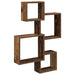 Veggcube hyller Veggmontert Brun 64 x 13,5 x 91,5 cm