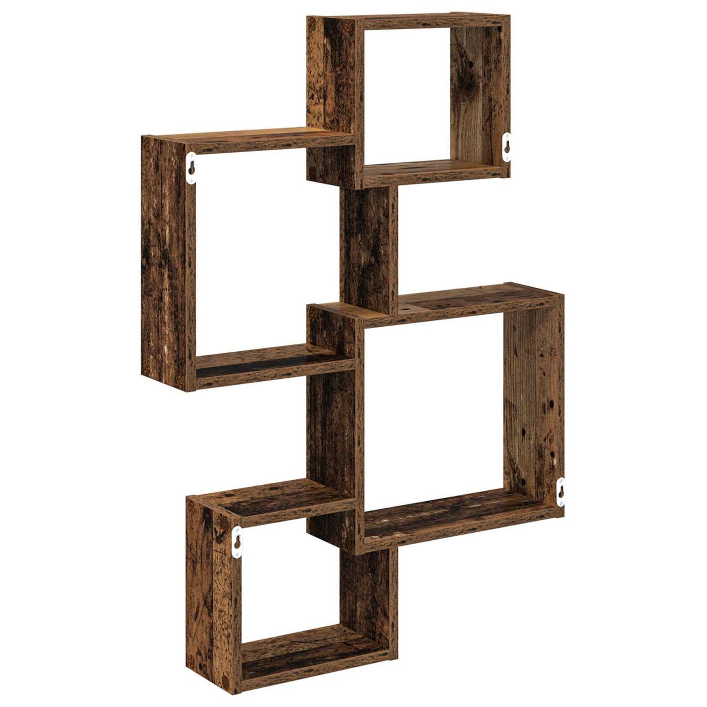 Veggcube hyller Veggmontert Brun 64 x 13,5 x 91,5 cm