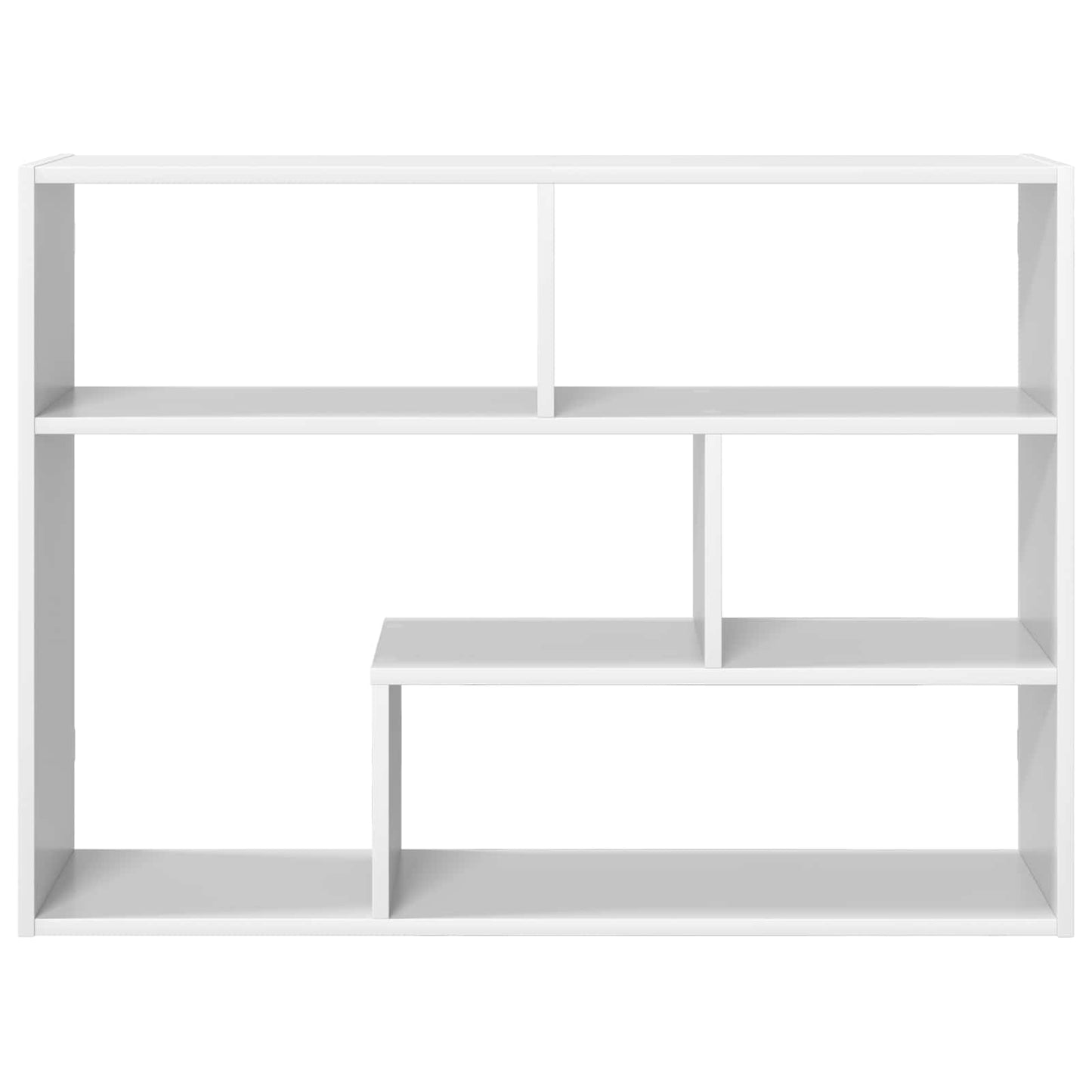 Vegghylle Veggmontert Hvit 95 x 20 x 69,5 cm Konstruert tre