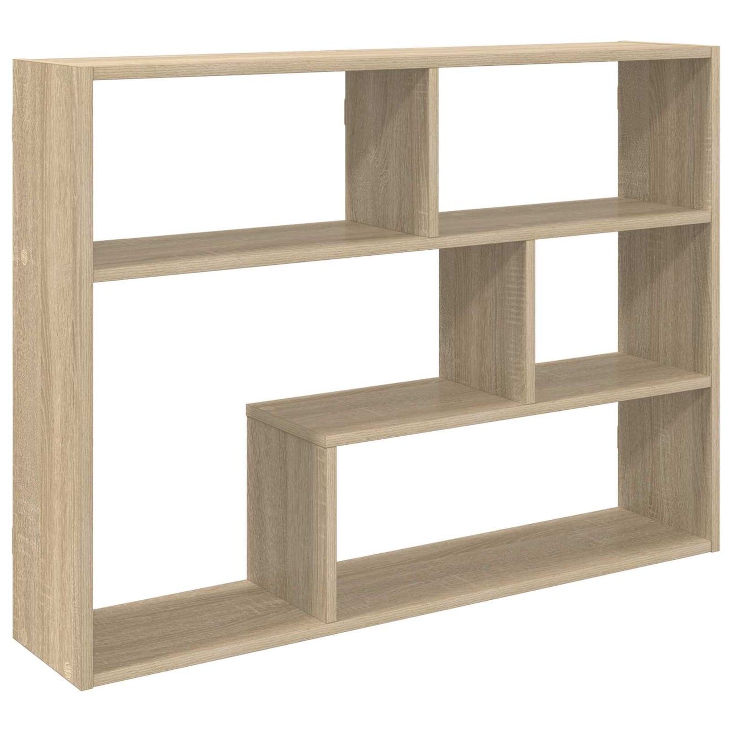 Vegghylle Veggmontert Brun 95 x 20 x 69,5 cm Konstruert tre