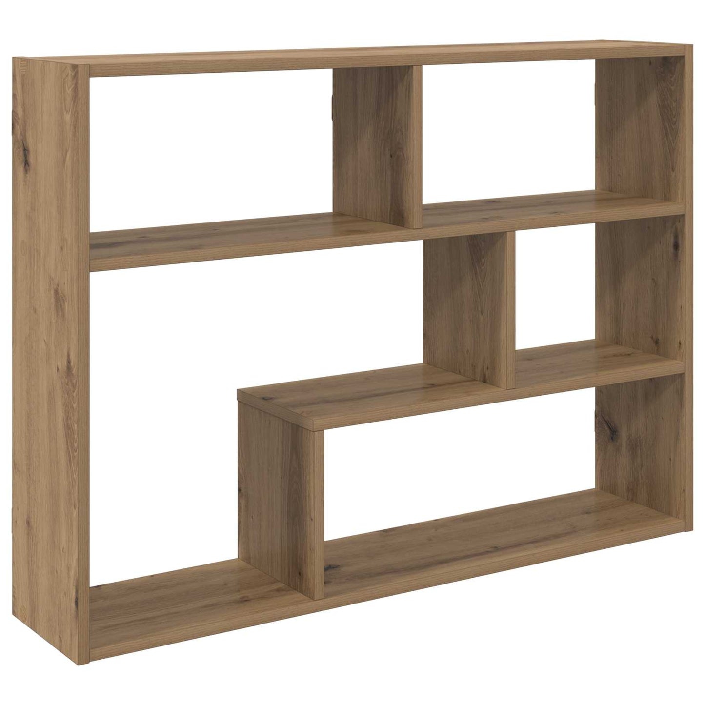 Vegghylle Veggmontert Brun 95 x 20 x 69,5 cm Konstruert tre