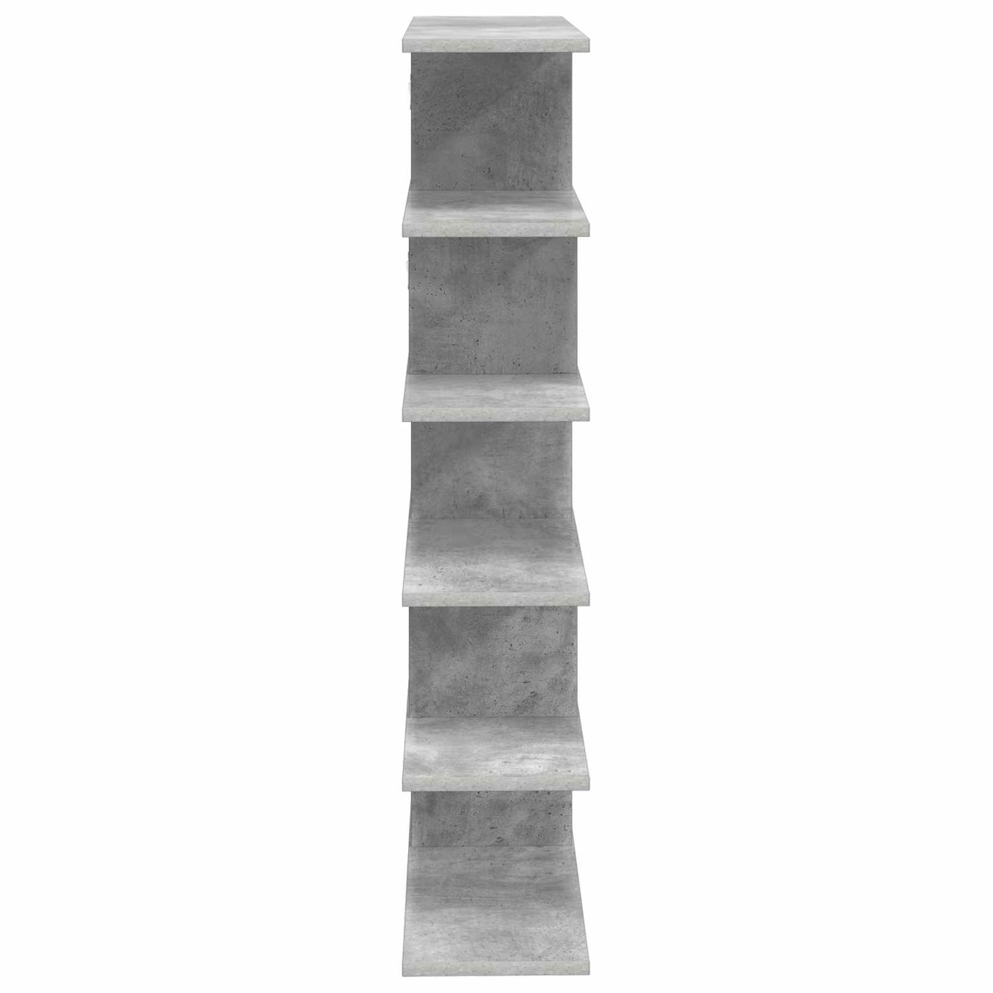 Vegghylle Betonggrå 70 x 20 x 100 cm Konstruert tre