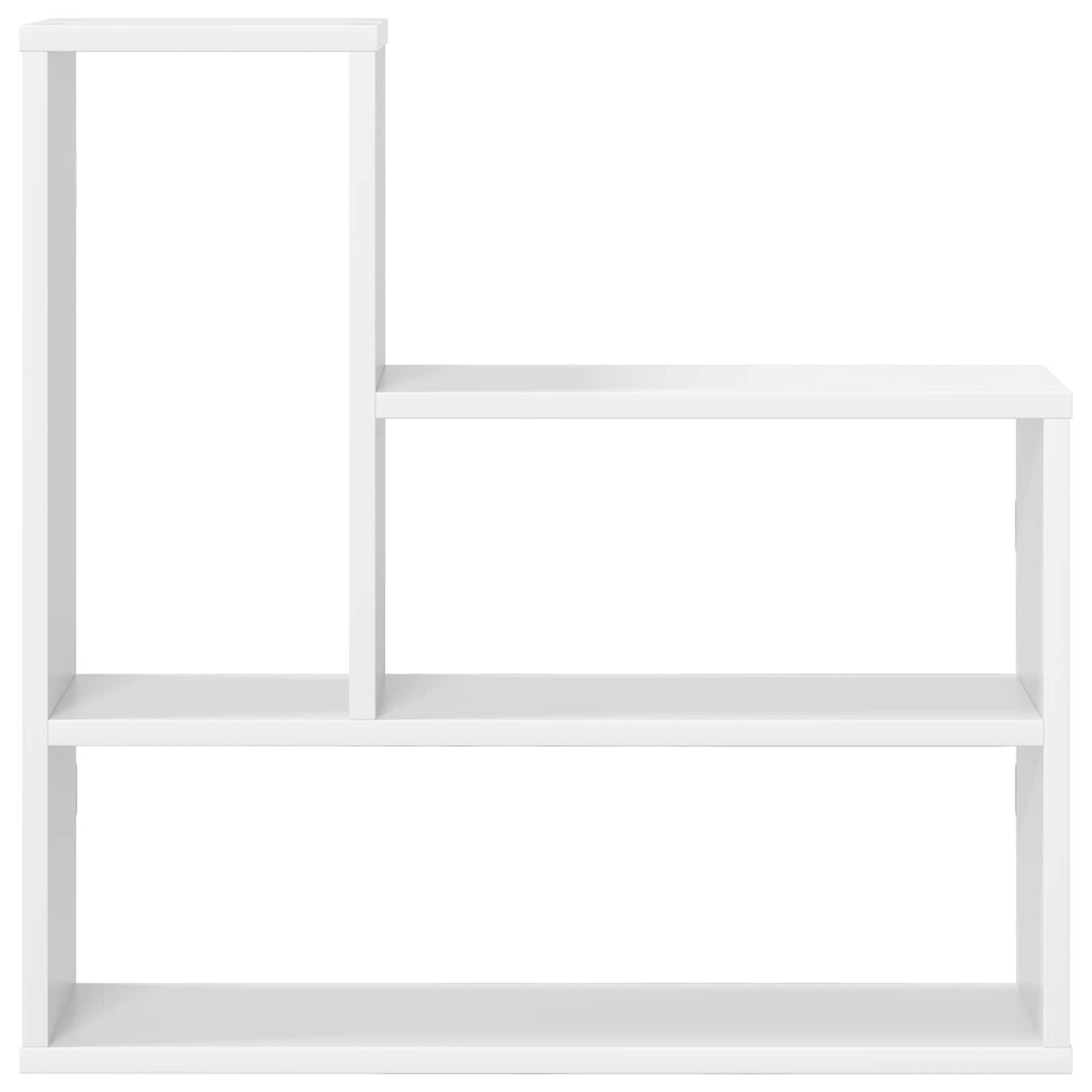 Vegghylle Hvit 60 x 11 x 60 cm Konstruert tre