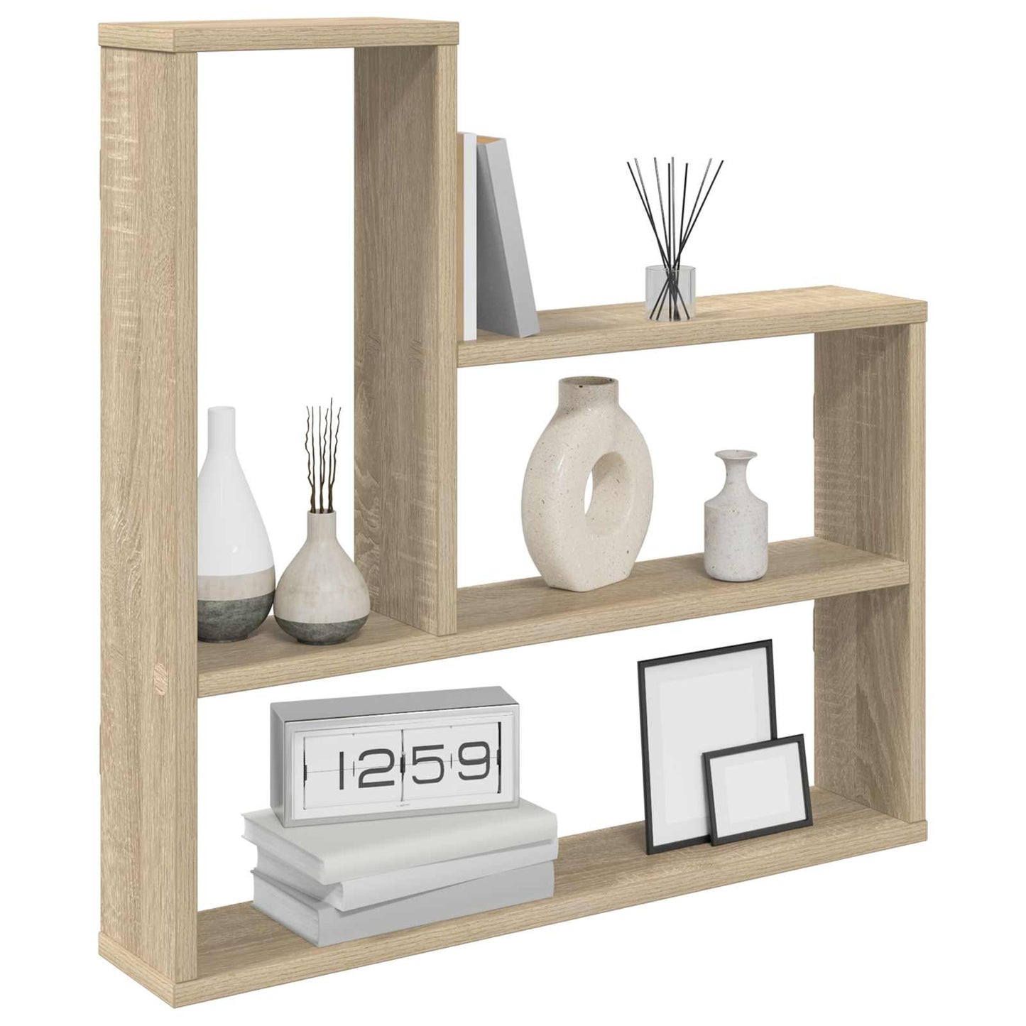 Vegghylle Sonoma eik 60 x 11 x 60 cm Konstruert tre