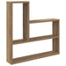 Vegghylle Artisan eik 60 x 11 x 60 cm Konstruert tre