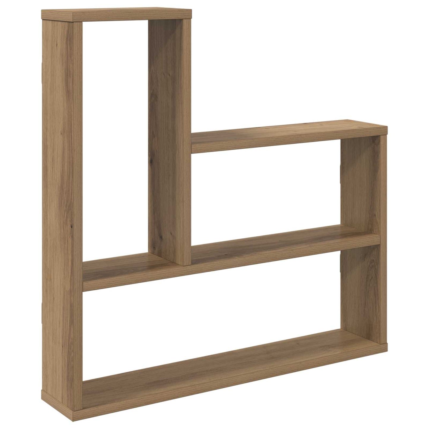 Vegghylle Artisan eik 60 x 11 x 60 cm Konstruert tre