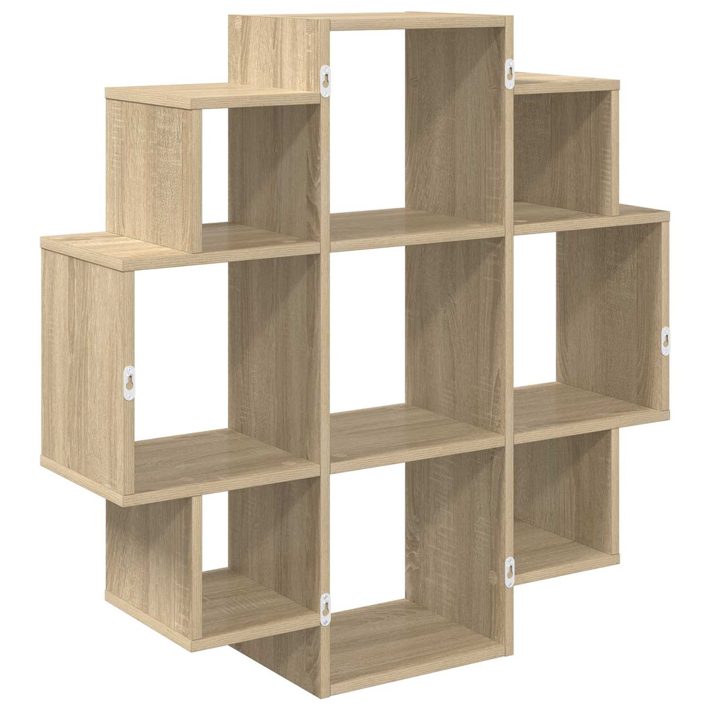 Vegghylle Sonoma eik 90 x 25 x 90 cm Konstruert tre