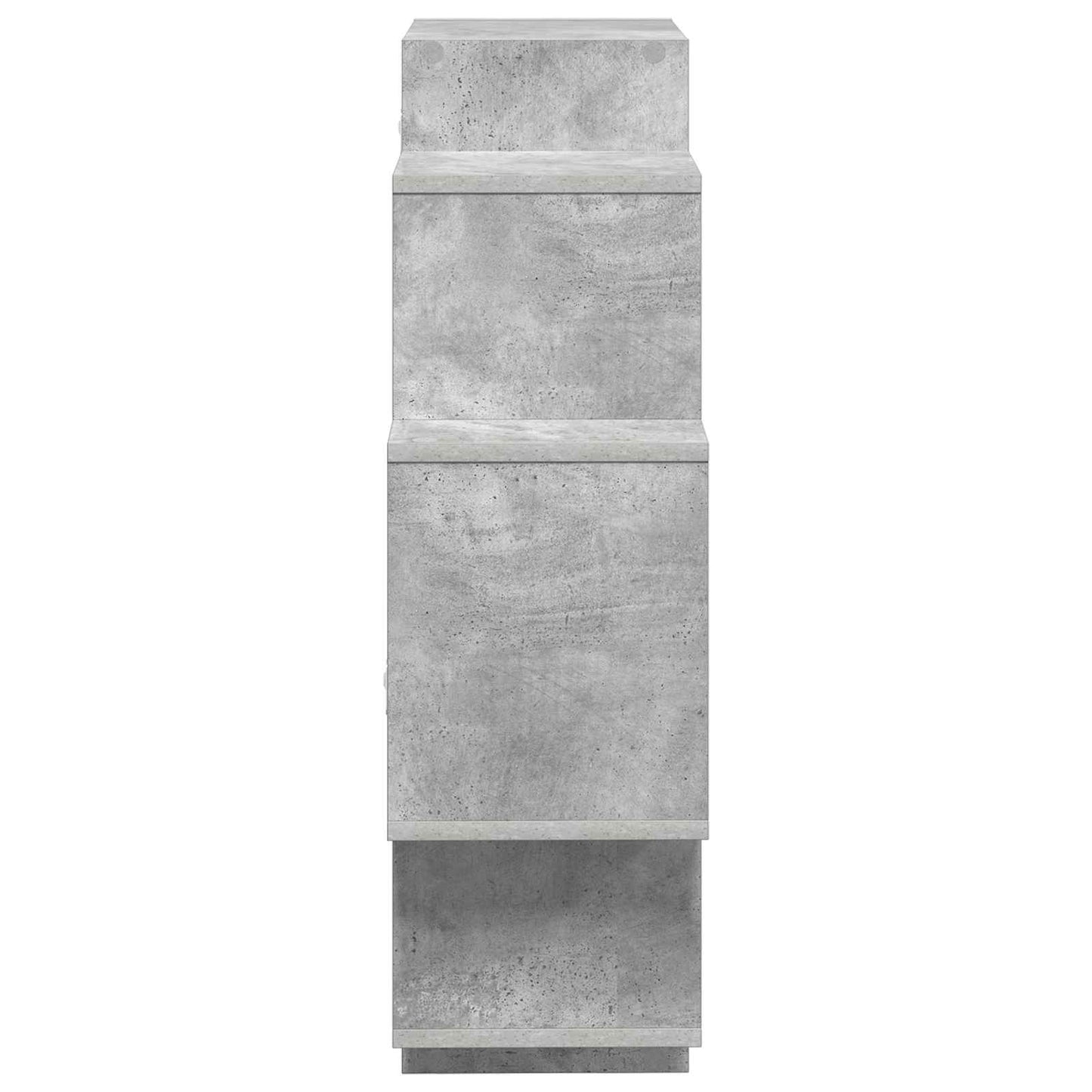 Vegghylle Betonggrå 90 x 25 x 90 cm Konstruert tre