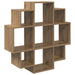 Vegghylle Artisan eik 90 x 25 x 90 cm Konstruert tre