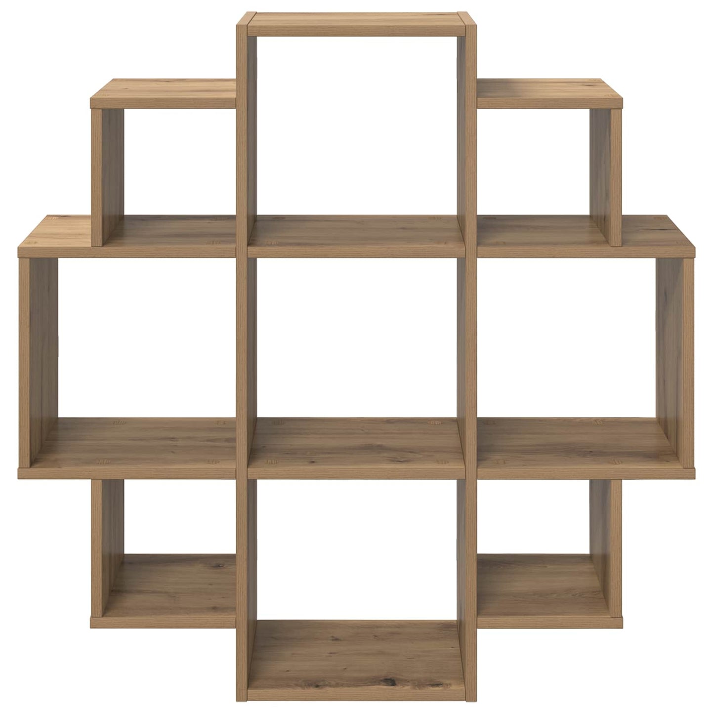 Vegghylle Artisan eik 90 x 25 x 90 cm Konstruert tre