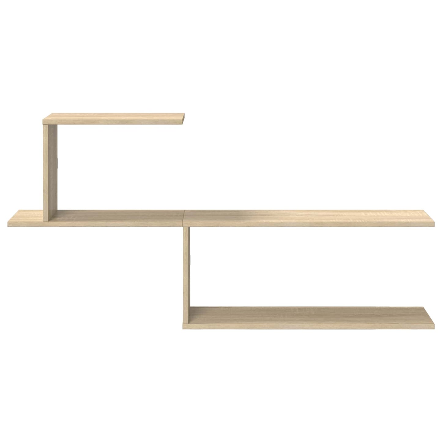 Vegghylle Sonoma eik 122 x 18 x 60 cm Konstruert tre