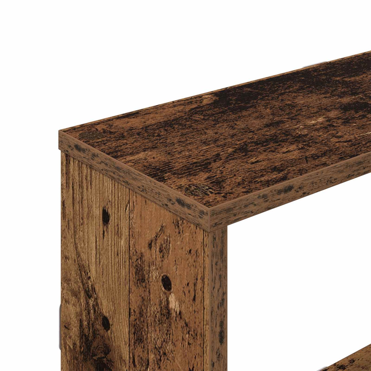 Vegghylle Gammelt tre 122 x 18 x 60 cm Konstruert tre