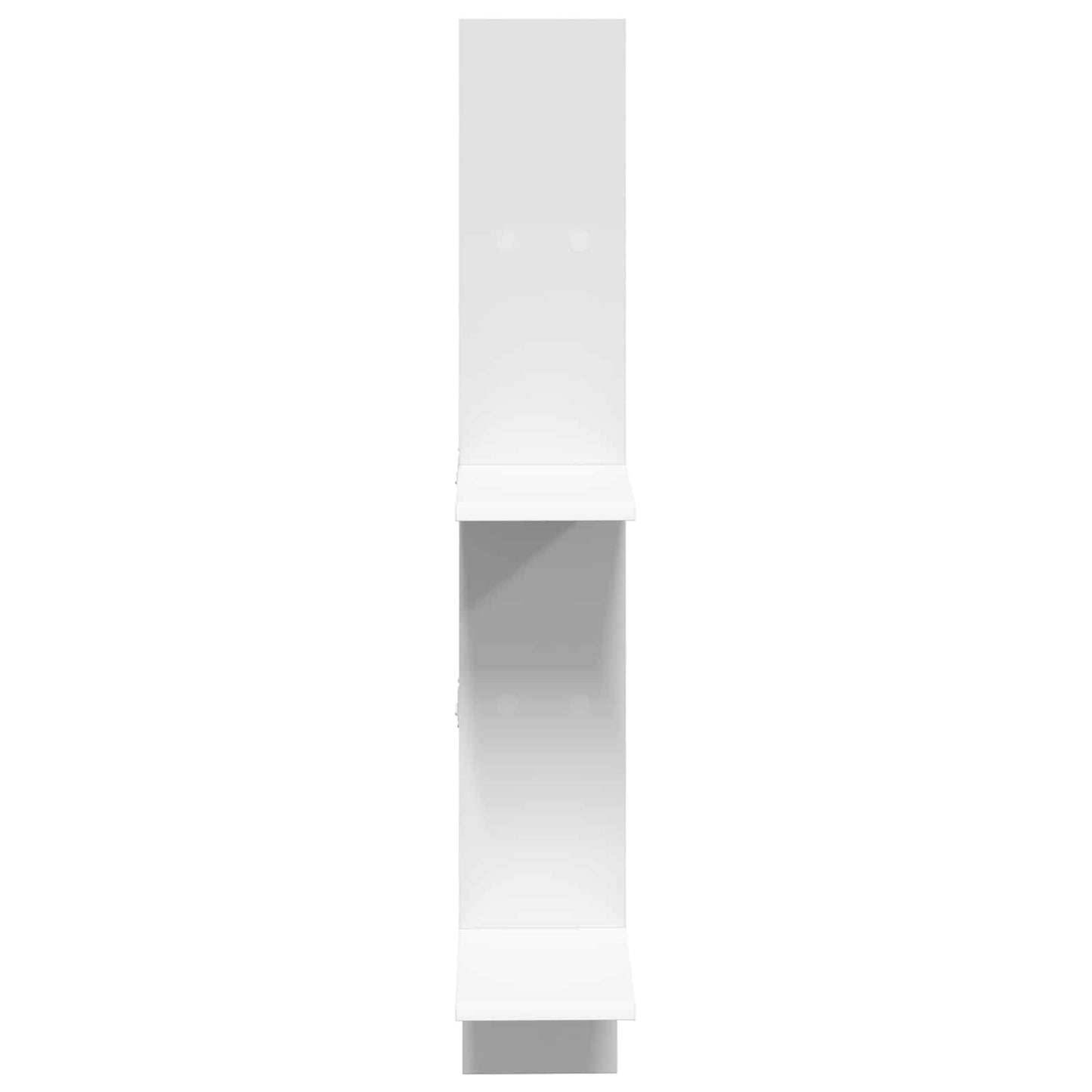 Vegghylle Hvit 61 x 15 x 102 cm Konstruert tre