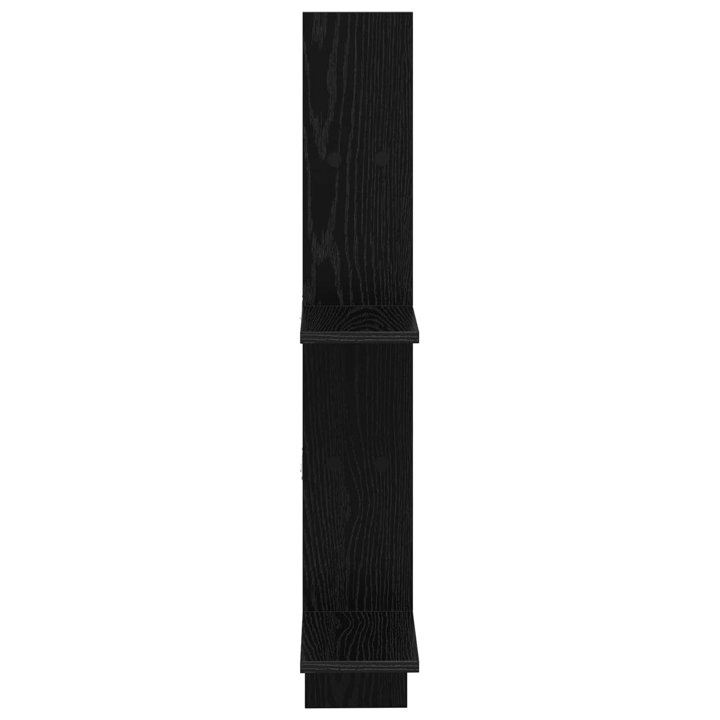 Vegghylle Svart eik 61 x 15 x 102 cm Konstruert tre