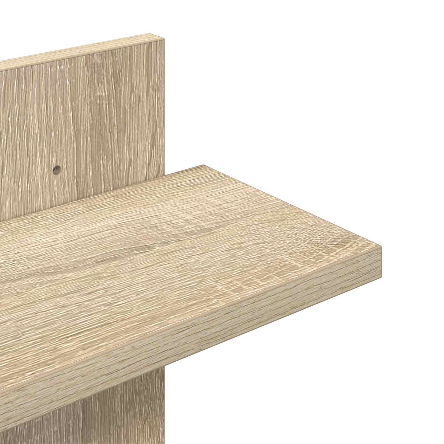 Vegghengt Flytende Hylle Sonoma eik 48,5 x 15 x 101 cm