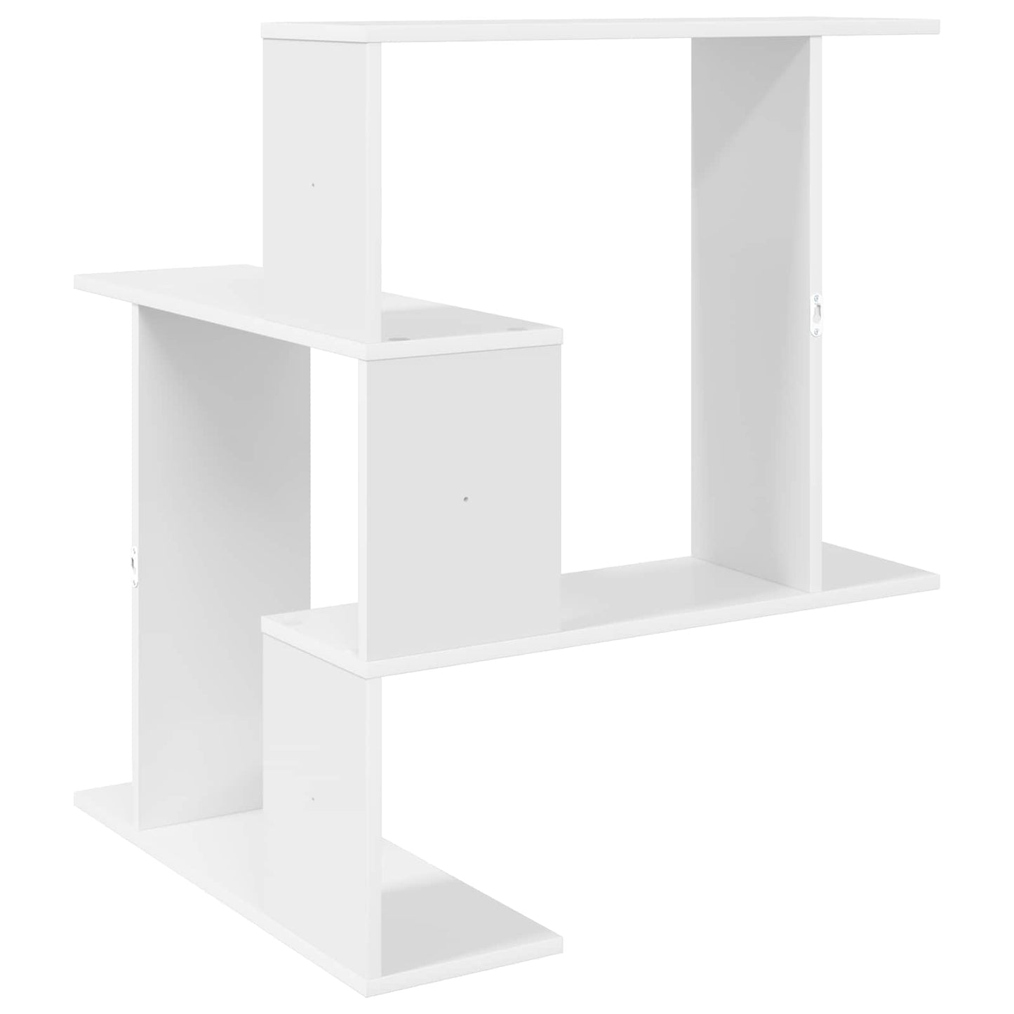 Vegghylle Hvit 67 x 67 x 87 cm Konstruert tre