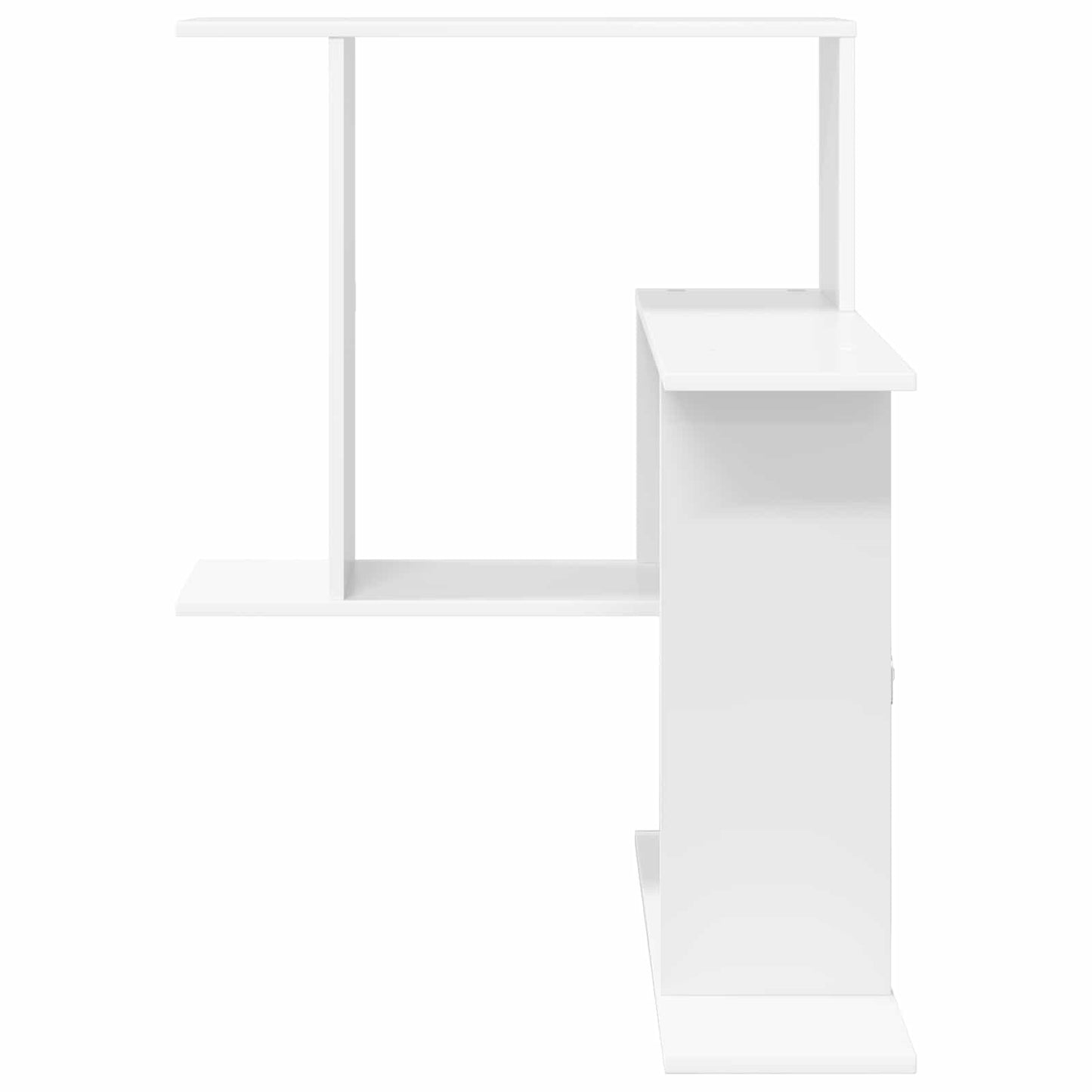 Vegghylle Hvit 67 x 67 x 87 cm Konstruert tre
