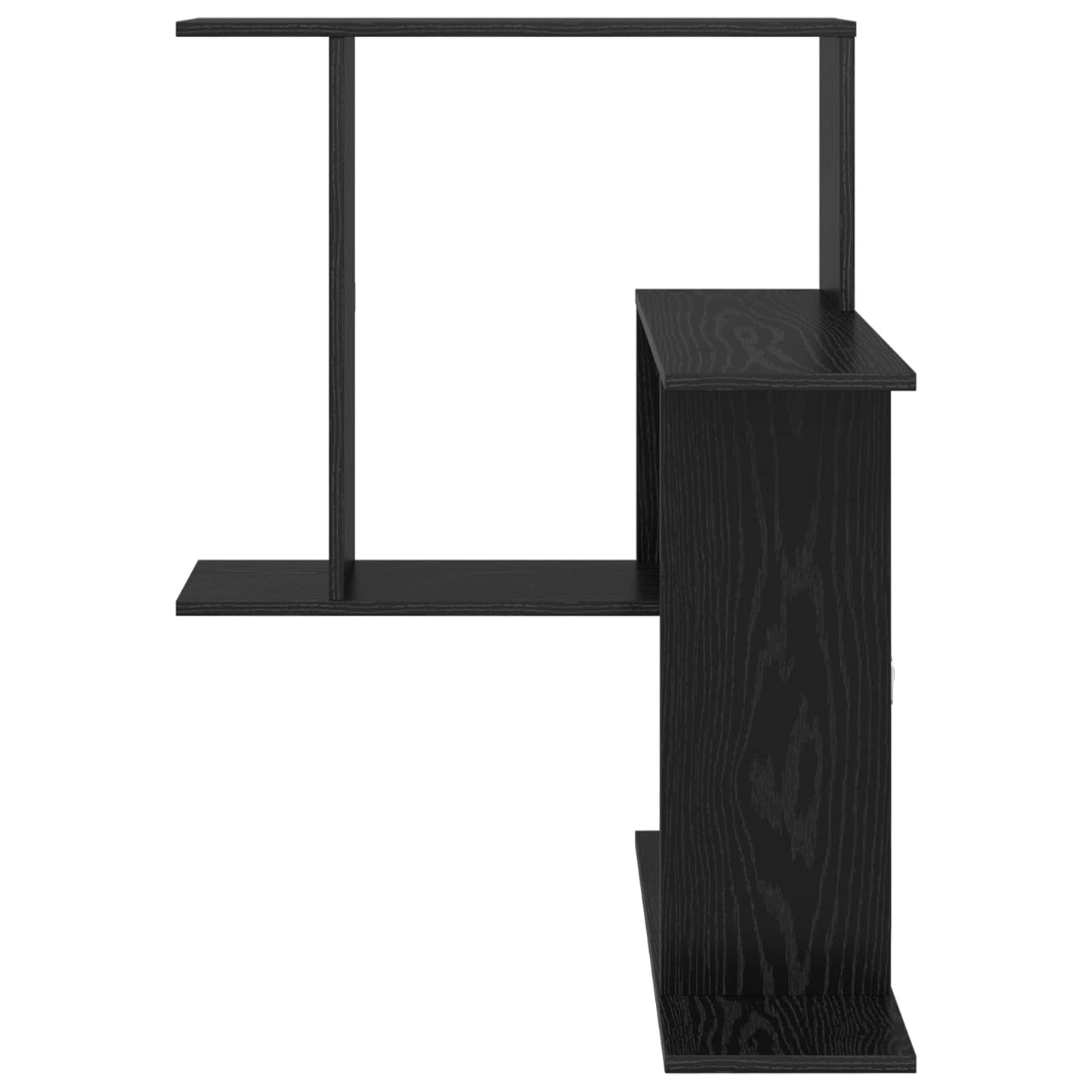 Vegghylle Svart eik 67 x 67 x 87 cm Konstruert tre