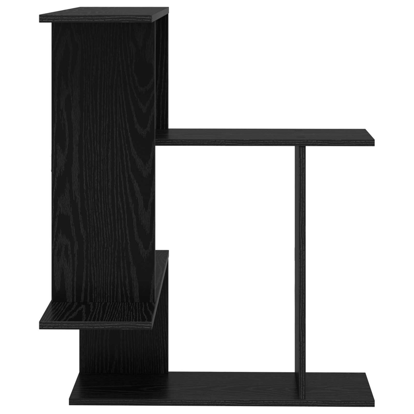 Vegghylle Svart eik 67 x 67 x 87 cm Konstruert tre