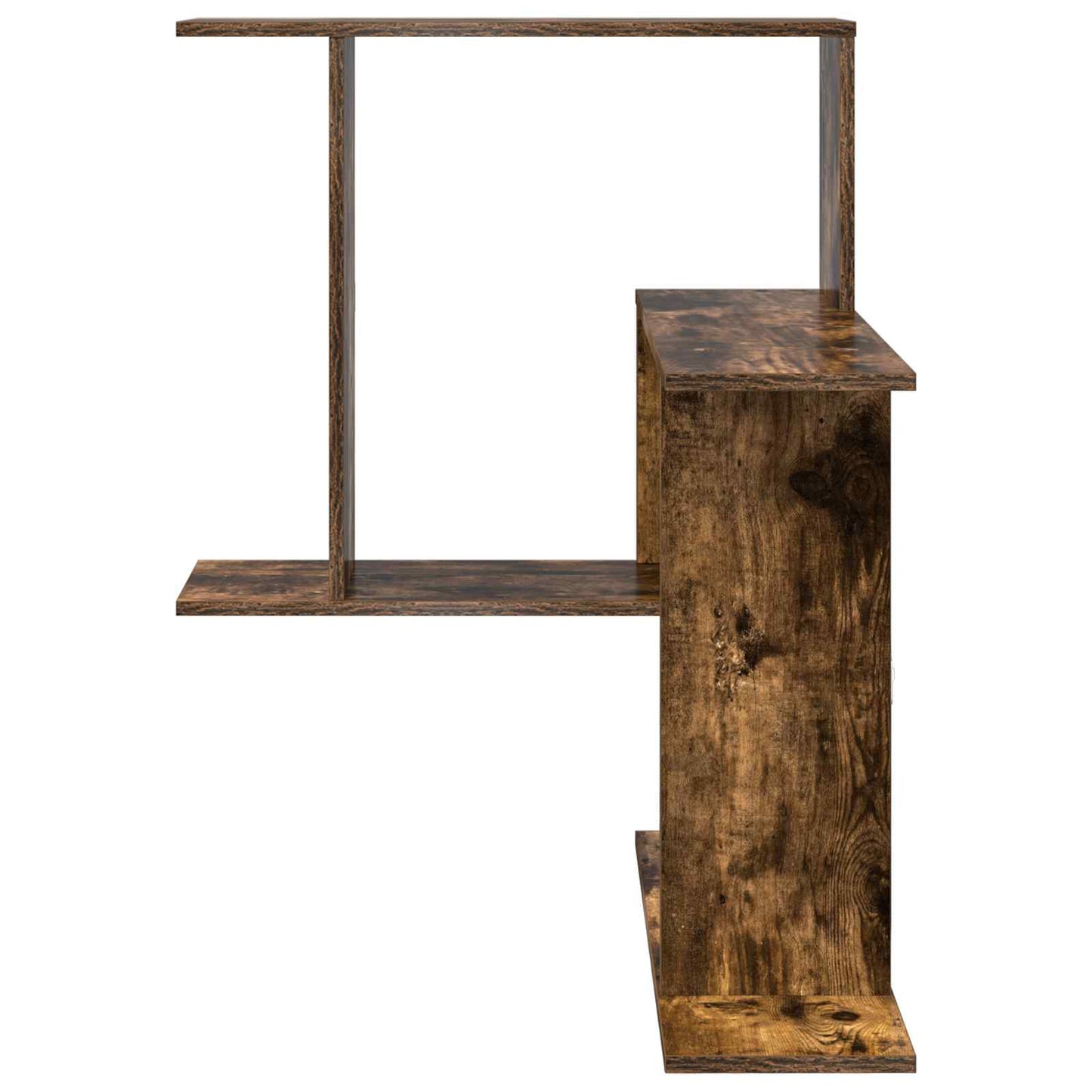 Vegghylle Røkt Eik 67 x 67 x 87 cm Konstruert tre