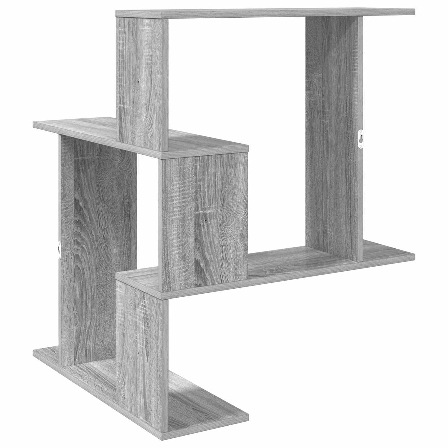 Vegghylle Grå Sonoma 67 x 67 x 87 cm Konstruert tre