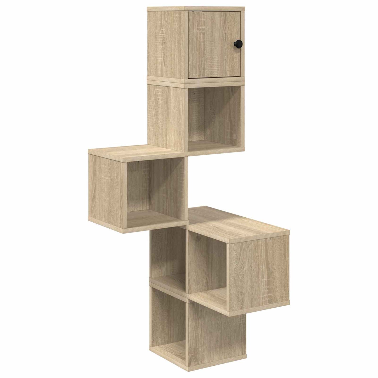 Vegghjørneskap Sonoma eik 48 x 48 x 120 cm Konstruert tre