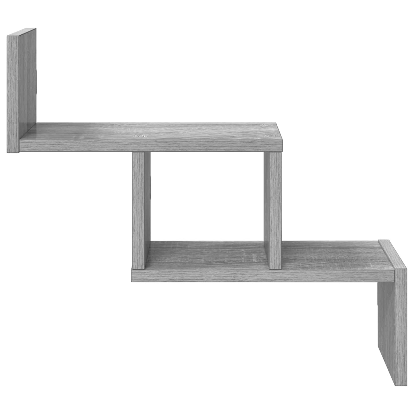 Vegghylle Grå Sonoma 48 x 15 x 42 cm Konstruert tre