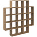 Vegghylle Artisan eik 100 x 13 x 100 cm Konstruert tre