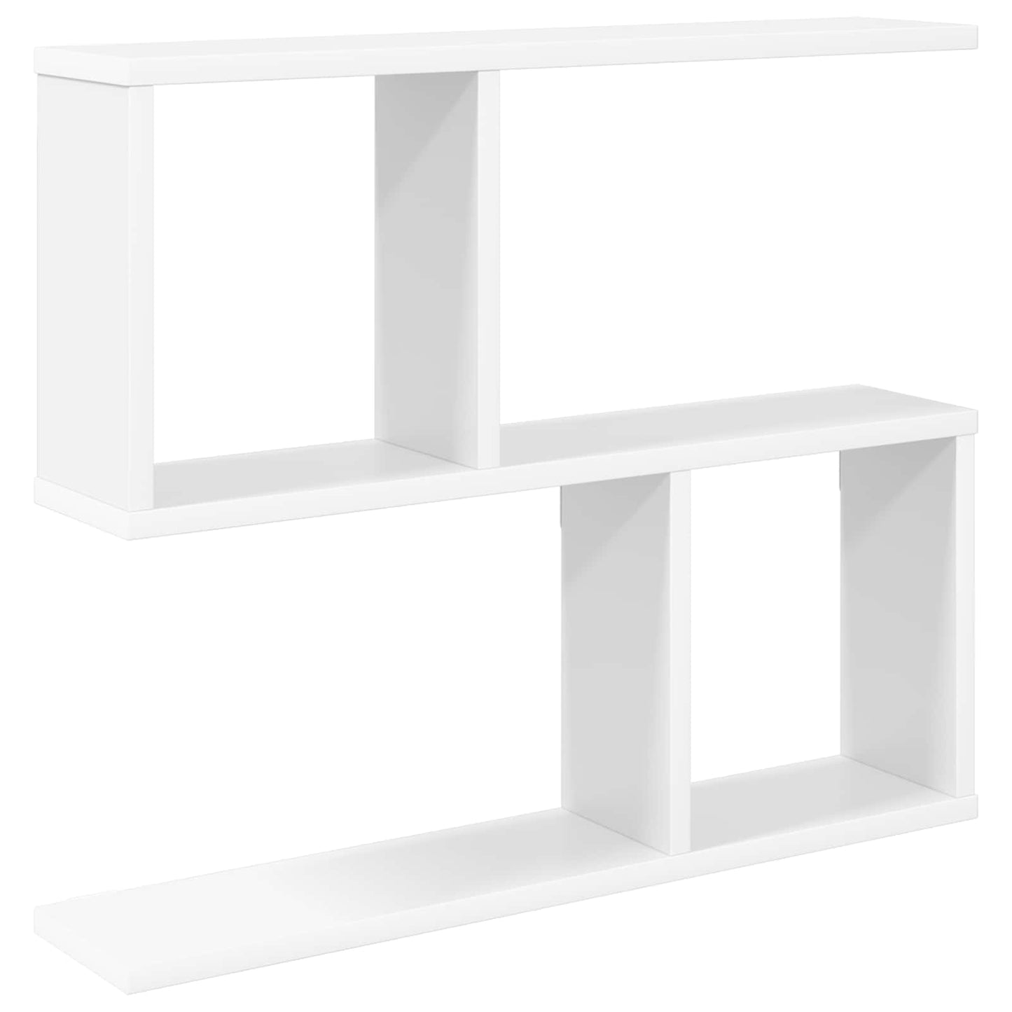 Vegghylle Hvit 60 x 12 x 50,5 cm Konstruert tre