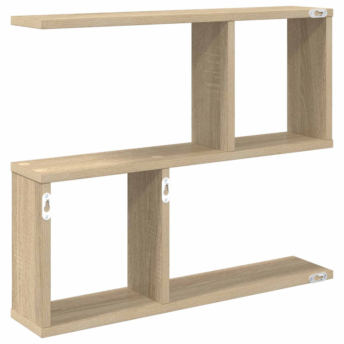 Vegghylle Sonoma eik 60 x 12 x 50,5 cm Konstruert tre