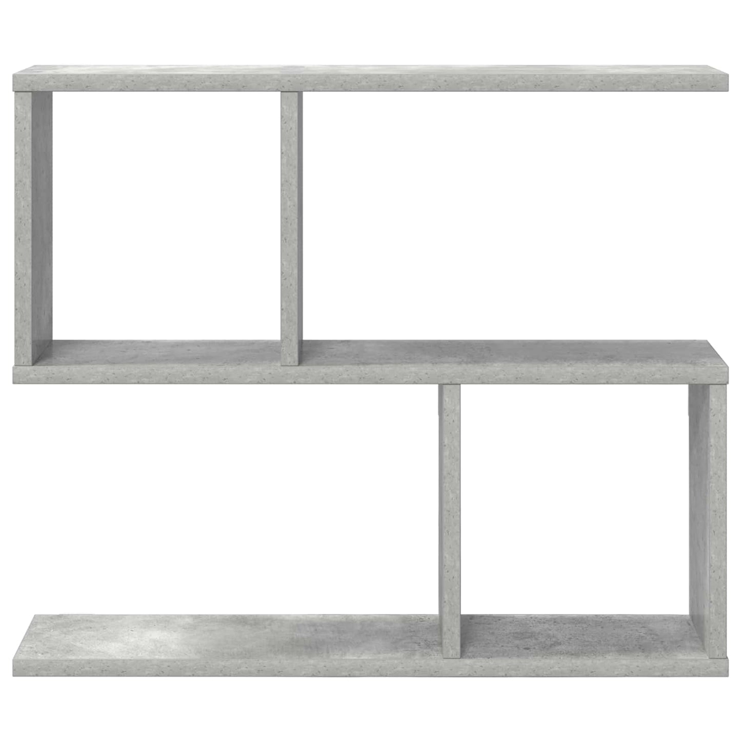Vegghylle Betonggrå 60 x 12 x 50,5 cm Konstruert tre