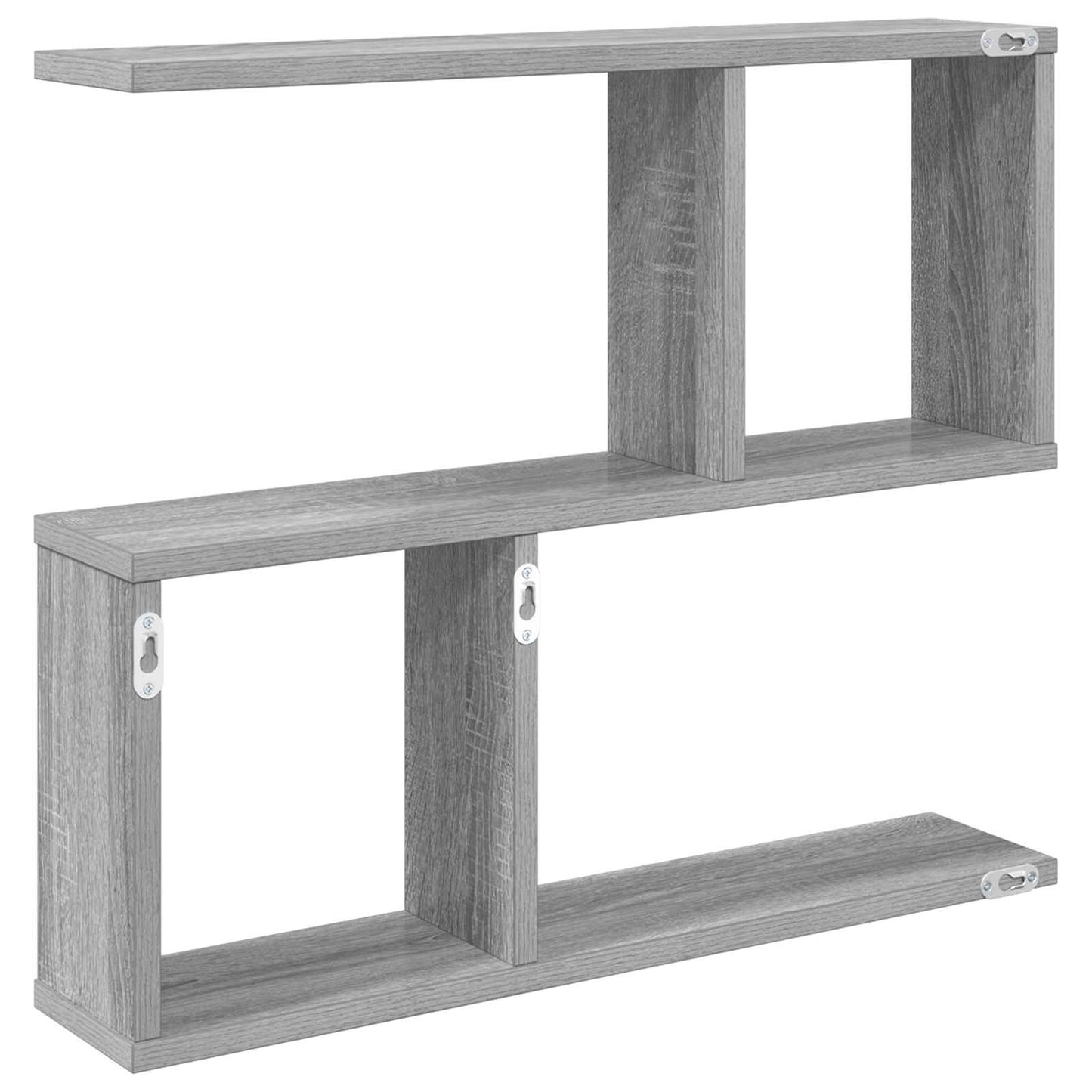 Vegghylle Grå Sonoma 60 x 12 x 50,5 cm Konstruert tre